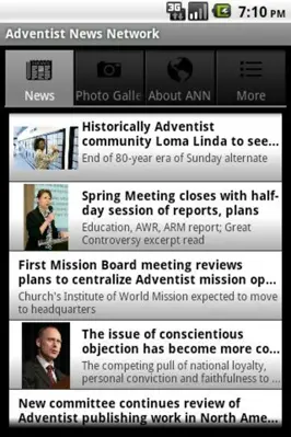 Adventist News Network android App screenshot 0